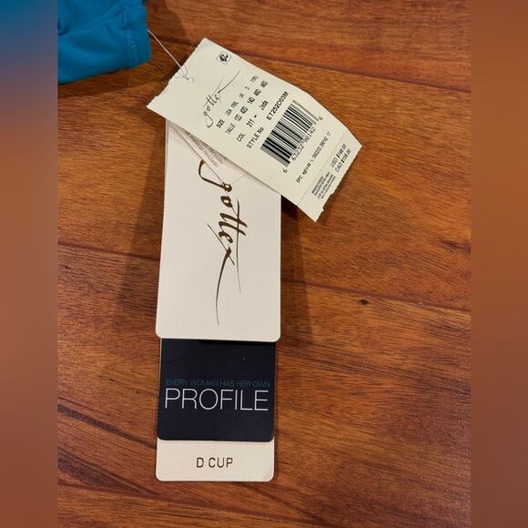 Profile by Gottex Women's Standard Tutti Frutti One Piece Swimsuit, Jade us 12D - Picture 3 of 10